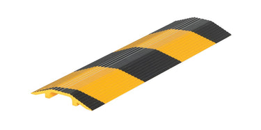 ALUMINUM HOSE/CABLE BRIDGE 24 YEL/BLACK - Model HCR-24-YB